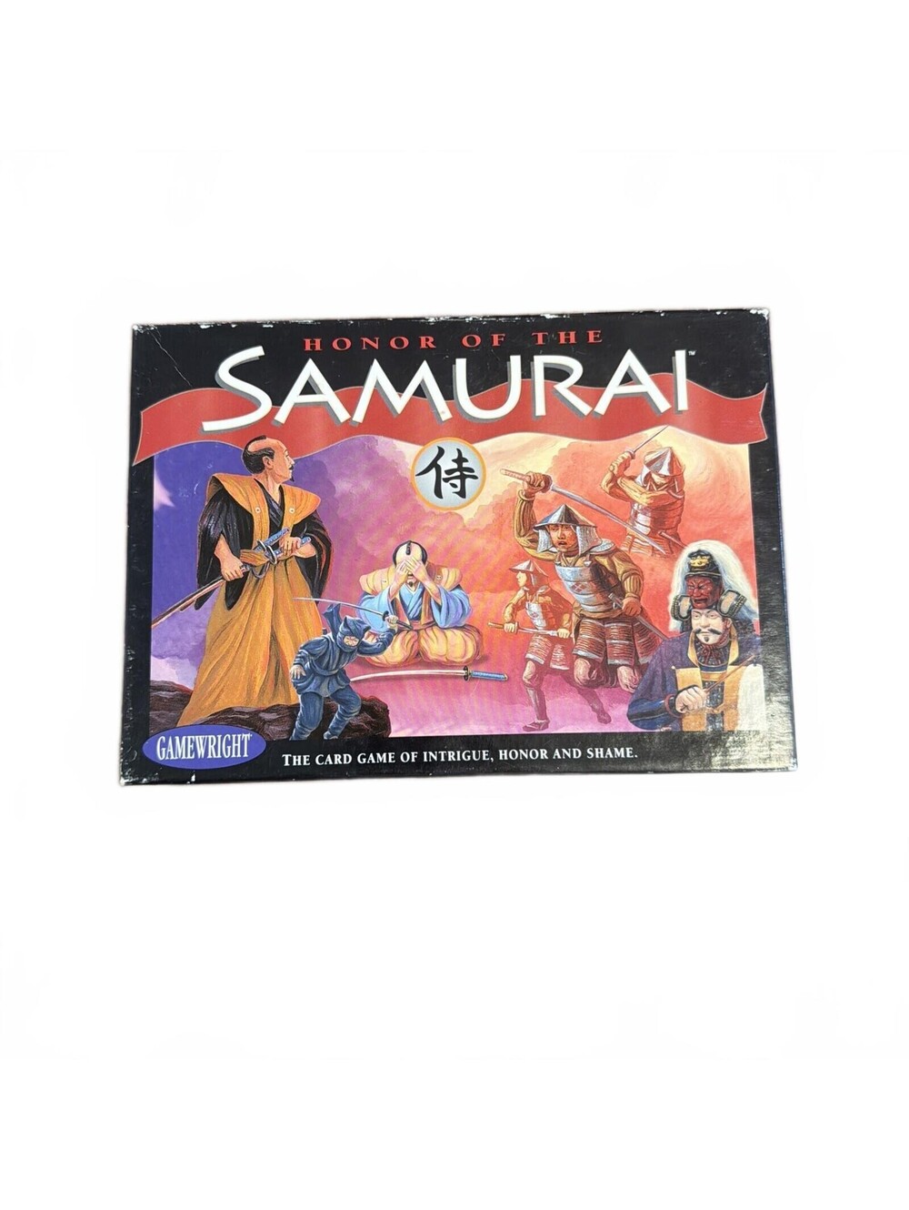 Honor of the Samurai Gamewright Board Card Game 1996 Vintage Complete